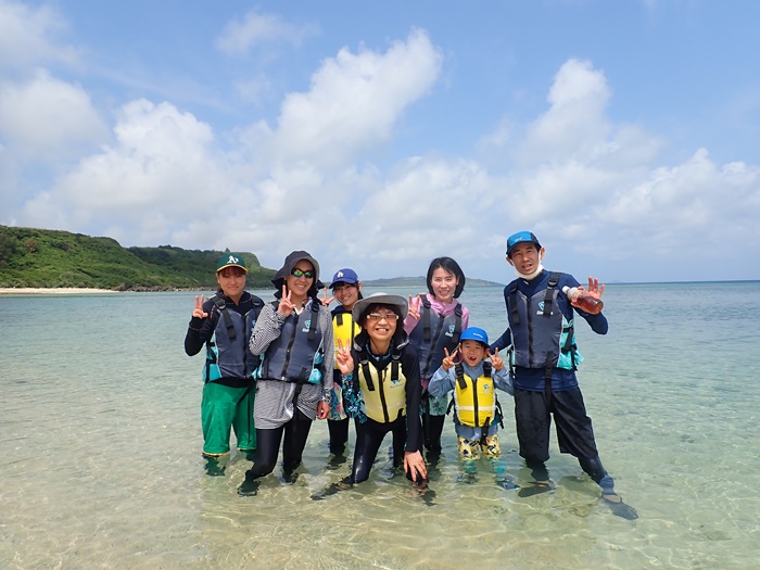 宮古島島日和シーカヤック・シュノーケルファミリープライベートツアーの写真