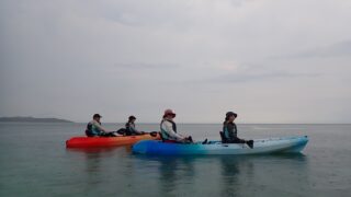 宮古島島日和半日シーカヤックプライベートツアーの写真