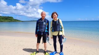 宮古島島日和の半日ビーチシュノーケルプライベートツアーの写真