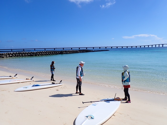 宮古島島日和半日SUPプライベートツアーの写真