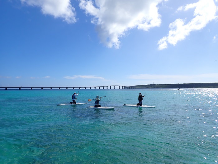 宮古島島日和半日SUPプライベートツアーの写真