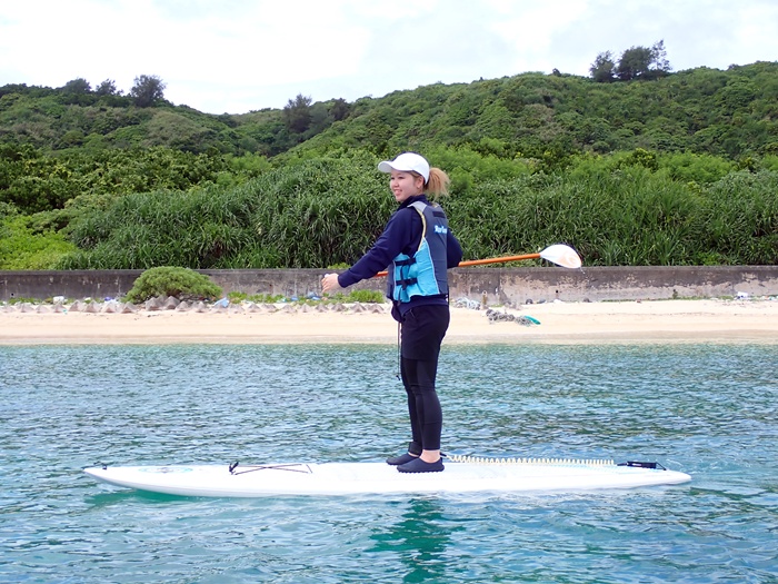 宮古島島日和の一日SUP/シュノーケルプライベートツアー