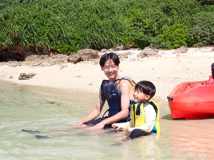 宮古島島日和の半日シーカヤック・シュノーケルプライベートツアー