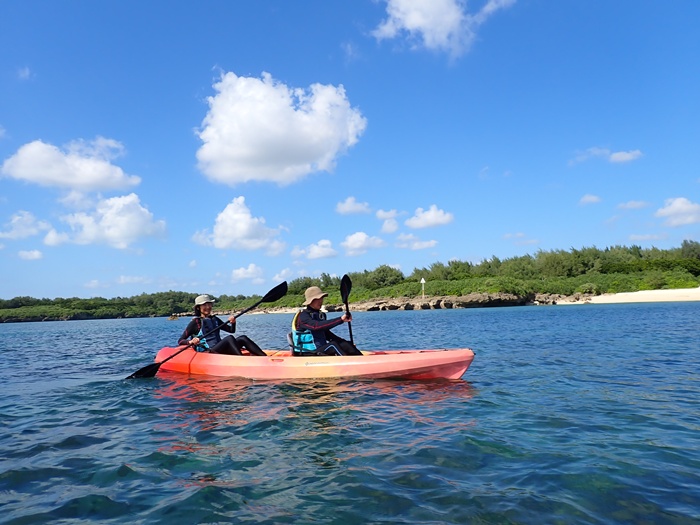 宮古島島日和の半日シーカヤック･シュノーケルプライベートツアー