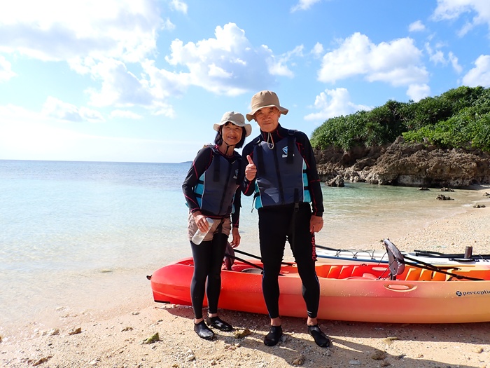 宮古島島日和の半日シーカヤック･シュノーケルプライベートツアー