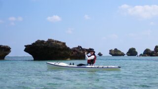 半日シーカヤックシングル艇ツアー