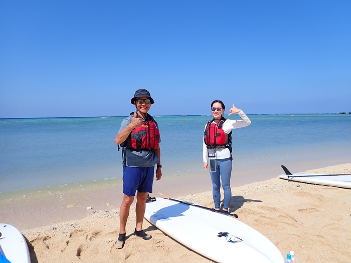 宮古島島日和の半日SUPプライベートツアー