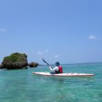 宮古島島日和の半日シーカヤックシングル艇プライベートツアー