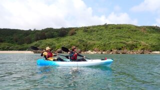 宮古島島日和の半日シーカヤックプライベートツアー