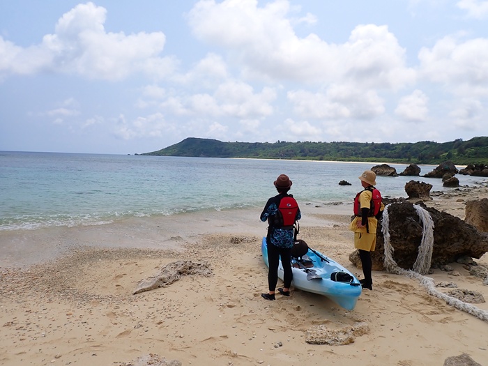 宮古島島日和の半日シーカヤックプライベートツアー