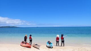宮古島島日和の半日シーカヤック・シュノーケルプライベートツアーの写真