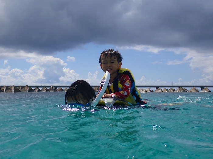 宮古島島日和の半日ビーチシュノーケルプライベートツアーの写真